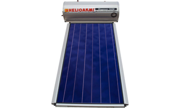 Helioakmi Megasun Ηλιακός Θερμοσίφωνας 160lt 2.62m² Glass Τριπλής Ενέργειας