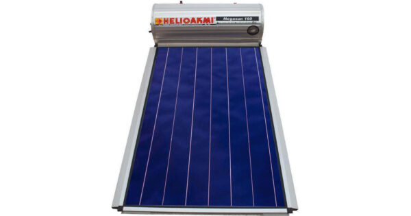 Helioakmi Megasun Inox 2.6τ.μ. 160lt Διπλής Ενέργειας