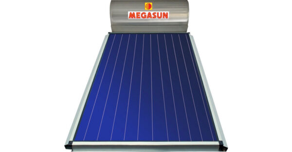 Helioakmi MegaSun2 Ηλιακός Θερμοσίφωνας 200lt 2.62m² Glass Διπλής Ενέργειας