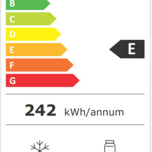 Hisense RB390N4BW20 Ψυγειοκαταψύκτης 300lt Full No Frost Υ185xΠ60xΒ59cm Λευκός - Image 2