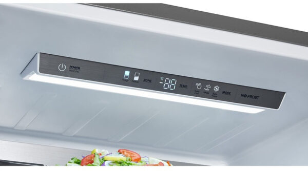 Hisense RB645N4WCF Ψυγειοκαταψύκτης 495lt Full No Frost Υ200xΠ70.4xΒ69.4cm Inox - Image 5