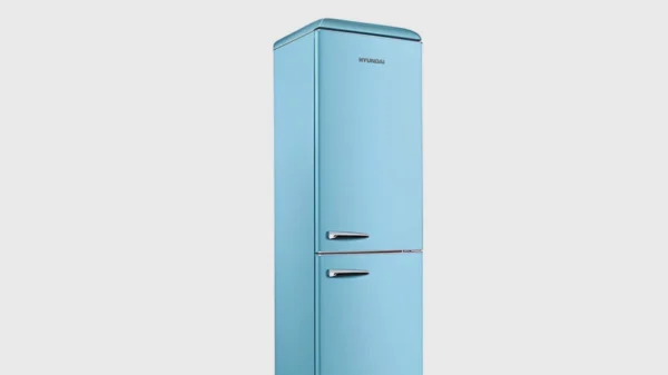 Hyundai Electrics HCVG23-310BZ Retro Ψυγειοκαταψύκτης 300lt Υ192xΠ59.9xΒ62.8cm Μπεζ - Image 11