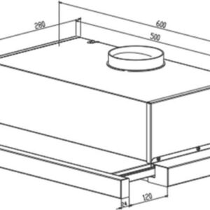 Hyundai HHD21-TL7060X Συρόμενος Απορροφητήρας 60cm με 2 Μοτέρ Inox - Image 4