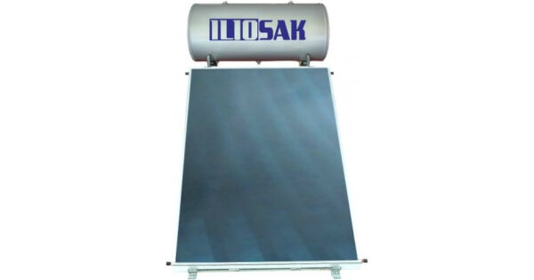 ILIOSAK Alu80 Ηλιακός Θερμοσίφωνας 80lt 1.2m² Διπλής Ενέργειας