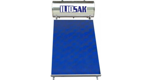 ILIOSAK Inox 316 ΤίΝΟΧ Blue 2m² Ηλιακός Θερμοσίφωνας 150lt Διπλής Ενέργειας