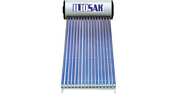 ILIOSAK Vaccum Tube Ηλιακός Θερμοσίφωνας 150lt 1.9m² Διπλής Ενέργειας