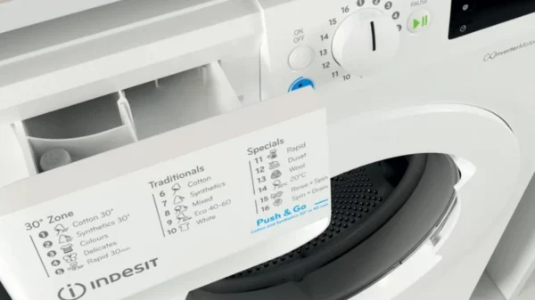 Indesit BWE 81285X W EE N Πλυντήριο Ρούχων 8kg 1200 Στροφών - Image 13