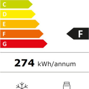 Indesit CAA 55 1 Ψυγειοκαταψύκτης 254lt Υ174xΠ54xΒ58cm Λευκός - Image 2