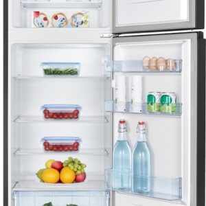 Inventor DPB144B Δίπορτο Ψυγείο 206lt Υ143.4xΠ55xΒ54.2cm Μαύρο - Image 2