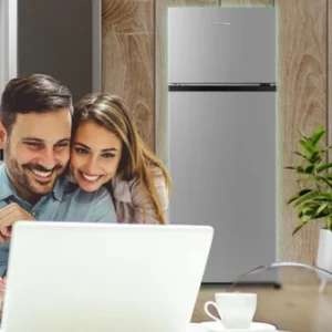 Inventor DPB144B Δίπορτο Ψυγείο 206lt Υ143.4xΠ55xΒ54.2cm Μαύρο - Image 9
