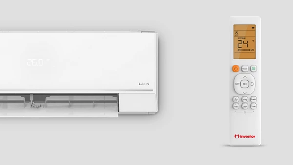 Inventor Leon LHUVI-24WFI/LHUVO-24 Κλιματιστικό Inverter 24000 BTU A+++/A+++ με Ιονιστή και Wi-Fi: Για το ιδανικό κλίμα στον χώρο σου