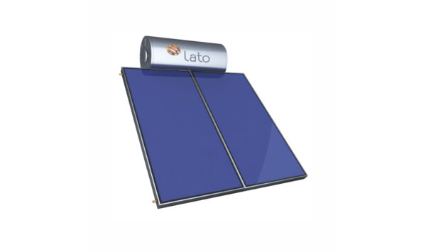 Lato Trs Ηλιακός Θερμοσίφωνας 300lt 4m² Glass Διπλής Ενέργειας Κεραμοσκεπής