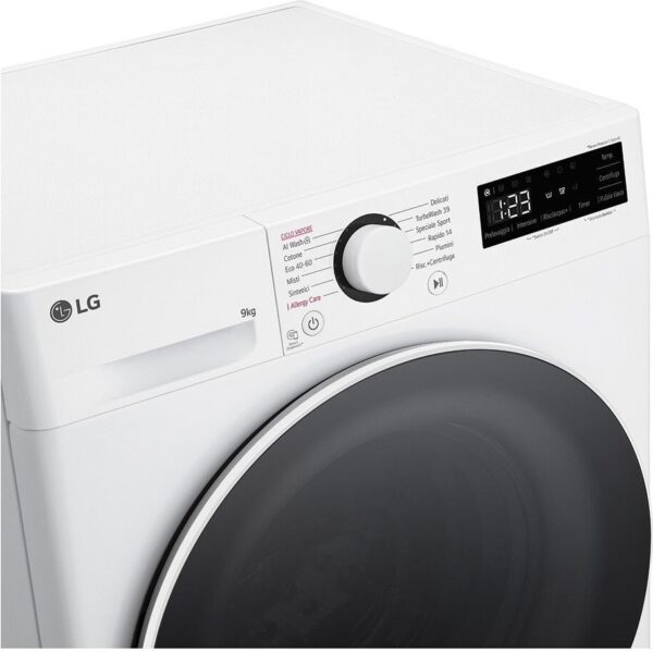 LG F4R5009TSWW Πλυντήριο Ρούχων 9kg 1400 Στροφών - Image 8