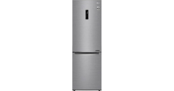 LG GBB61PZHMN Ψυγειοκαταψύκτης 341lt No Frost Υ186xΠ59.5xΒ68.2cm Inox