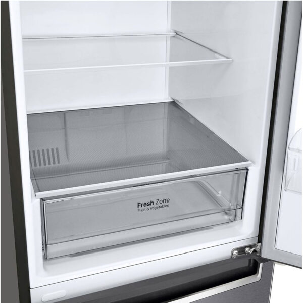 LG GBP32DSLZN Ψυγειοκαταψύκτης 384lt Full No Frost Υ203xΠ59.5xΒ74.5cm Inox - Image 3