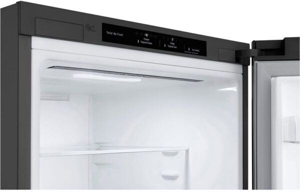 LG GBP32DSLZN Ψυγειοκαταψύκτης 384lt Full No Frost Υ203xΠ59.5xΒ74.5cm Inox - Image 4