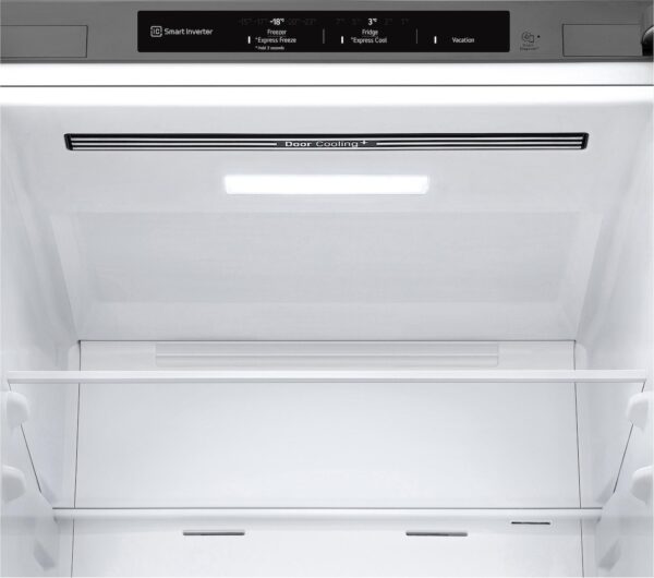 LG GBV3100DPY Ψυγειοκαταψύκτης 344lt No Frost Υ186xΠ59.5xΒ68.2cm Inox - Image 3