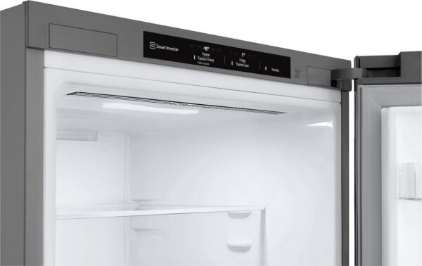 LG GBV3100DPY Ψυγειοκαταψύκτης 344lt No Frost Υ186xΠ59.5xΒ68.2cm Inox - Image 4