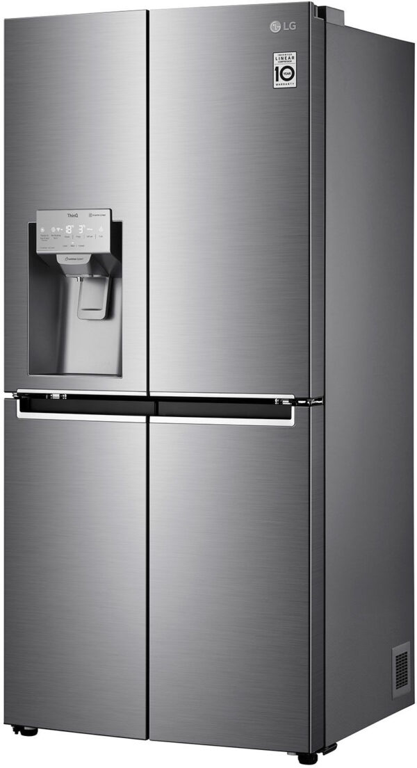 LG GML844PZAE Ψυγείο Ντουλάπα 506lt Full No Frost Υ178.7xΠ83.5xΒ73.4cm Inox - Image 6