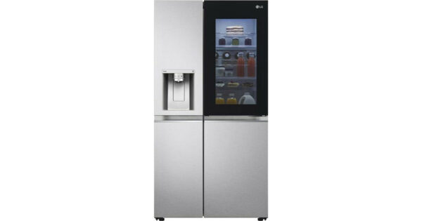 LG - GSXV91MBAF Ψυγείο Ντουλάπα 635lt No Frost Υ179xΠ91.3xΒ73.5cm Inox