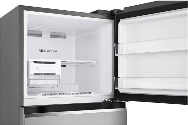 LG GTBV20PYGKD Δίπορτο Ψυγείο 266lt Full No Frost Υ168xΠ55.5xΒ63.7cm Inox - Image 3