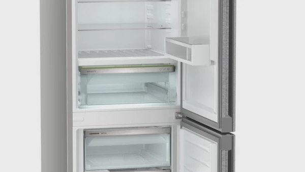 Liebherr CNsdc 5223 Plus Ψυγειοκαταψύκτης 433lt Full No Frost Υ185.5xΠ60xΒ67.5cm Inox: DuoCooling