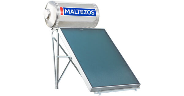 Maltezos H Ηλιακός Θερμοσίφωνας 125lt 1.5m² Inox Διπλής Ενέργειας