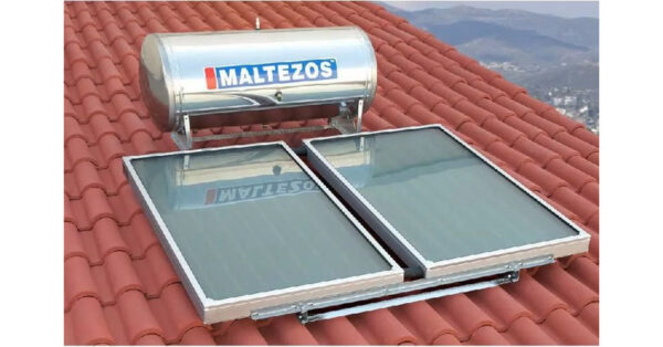 Maltezos H R SAC Ηλιακός Θερμοσίφωνας 200lt 2.7m² Inox Διπλής Ενέργειας