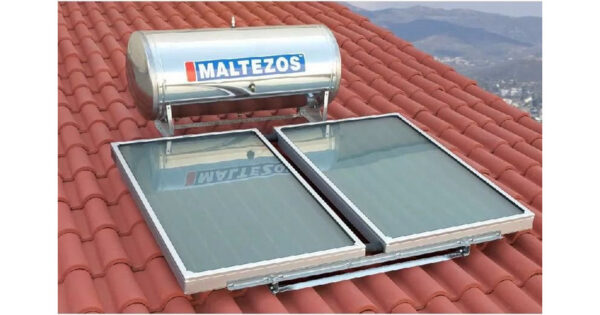 Maltezos H R SAC Ηλιακός Θερμοσίφωνας 200lt 2.7m² Inox Τριπλής Ενέργειας