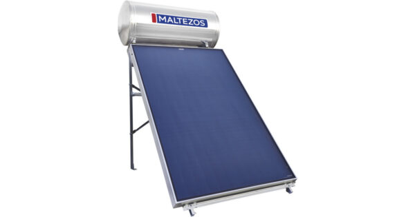 Maltezos SAC Ηλιακός Θερμοσίφωνας 160lt 2.6m² Inox Διπλής Ενέργειας