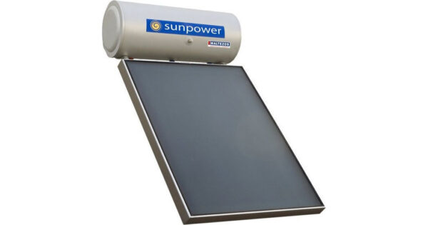 Maltezos Sunpower 125lt 1.5m² Διπλής Ενέργειας