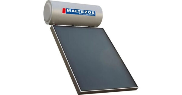 Maltezos Sunpower EM Ηλιακός Θερμοσίφωνας 200lt Glass Τριπλής Ενέργειας