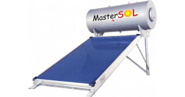 Mastersol LP Ηλιακός Θερμοσίφωνας 160lt 2m² Glass Διπλής Ενέργειας