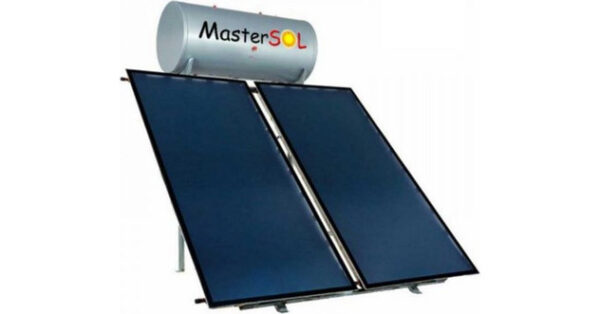 Mastersol MSLP Ηλιακός Θερμοσίφωνας 160lt 3m² Glass Τριπλής Ενέργειας