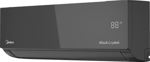 Midea Crystal Black AG16BLACK-12NXD6-I/O Κλιματιστικό Inverter 12000 BTU A+++/A++ με Ιονιστή και Wi-Fi - Image 2