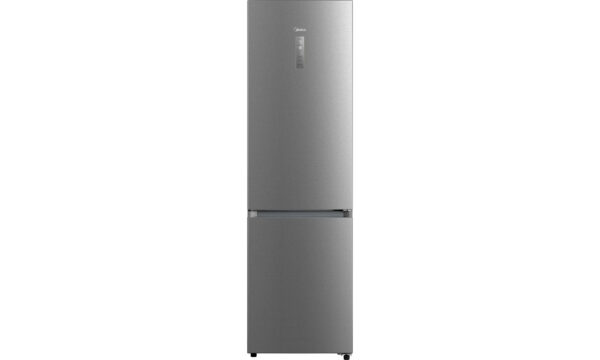 Midea MDRB521MIE02 Ψυγειοκαταψύκτης 378lt Full No Frost Υ201cmxΠ59.5cmxΒ66cm Inox