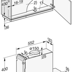 Miele DAS 4930 Συρόμενος Απορροφητήρας 90cm Inox - Image 7