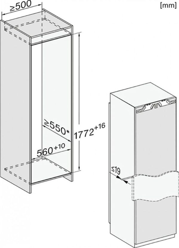 Miele FNS 7770 E Όρθιος Καταψύκτης 213lt No Frost - Image 4