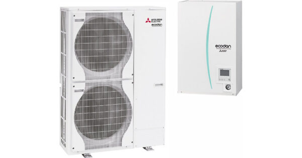 Mitsubishi Electric Ecodan Hydrobox PUZ-WM112YA ERPX-VM2D Αντλία Θερμότητας Τριφασική Split