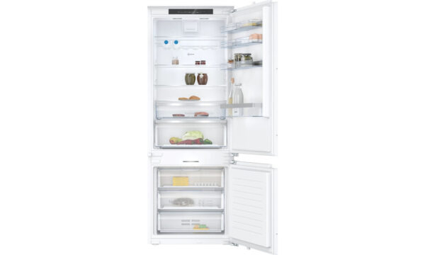 Neff KB7966DD0 Εντοιχιζόμενος Ψυγειοκαταψύκτης 382lt No Frost Υ193.5cmxΠ70.8cmxΒ56cm Λευκό