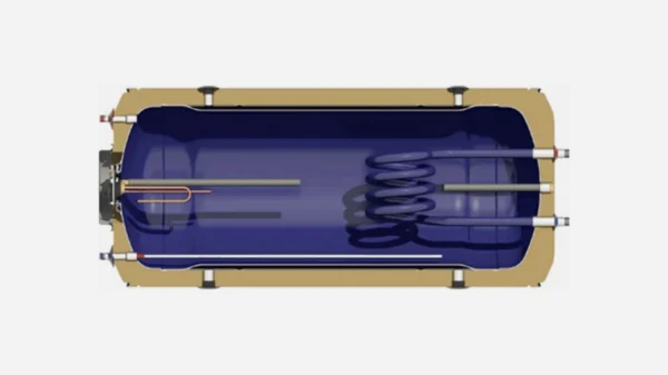 Nobel Aelios CUS Ηλιακός Θερμοσίφωνας 120lt 2m² Glass Διπλής Ενέργειας - Image 14