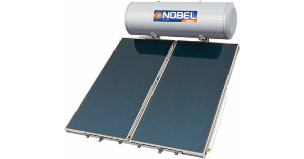 Nobel Aelios CUS Ηλιακός Θερμοσίφωνας 300lt 4m² Glass Διπλής Ενέργειας