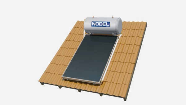 Nobel Aelios CUS Ηλιακός Θερμοσίφωνας 300lt 4m² Glass Διπλής Ενέργειας: Ειδικό κρύσταλλο ασφαλείας, μονωτικό λάστιχο & διατομές διέλασης