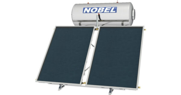 Nobel Classic Ηλιακός Θερμοσίφωνας 160lt 3m² Inox Τριπλής Ενέργειας για Αντλία Θερμότητας