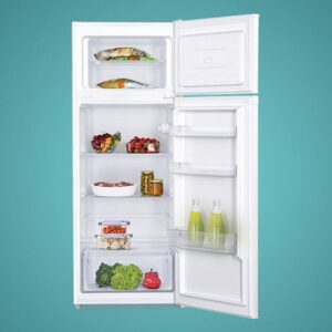 Nobu NB143W Δίπορτο Ψυγείο 206lt Υ143cmxΠ54.5cmxΒ55.5cm Λευκό - Image 2