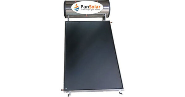 PanSolar Ηλιακός Θερμοσίφωνας 120lt 2m² Glass Διπλής Ενέργειας