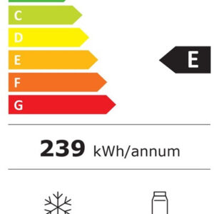 Pitsos PKNB36NWE0 Ψυγειοκαταψύκτης 302lt Full No Frost Υ186xΠ60xΒ66cm Λευκός - Image 5