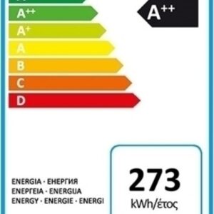 Pitsos PKNB39VL30 Ψυγειοκαταψύκτης Full No Frost Υ203xΠ60xΒ66cm Inox - Image 2