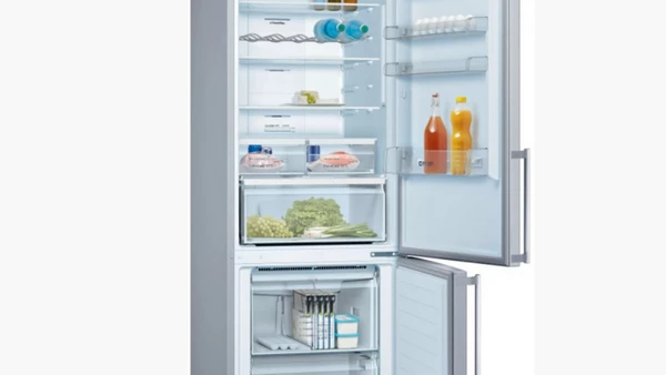 Pitsos PKNB56XIDP Ψυγειοκαταψύκτης 508lt Full No Frost Υ193xΠ70xΒ80cm Inox: Συρτάρι ExtraFresh