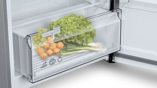 Pitsos PKNT43N1FB Δίπορτο Ψυγείο 328lt Full No Frost Υ175xΠ70xΒ60cm Inox - Image 8